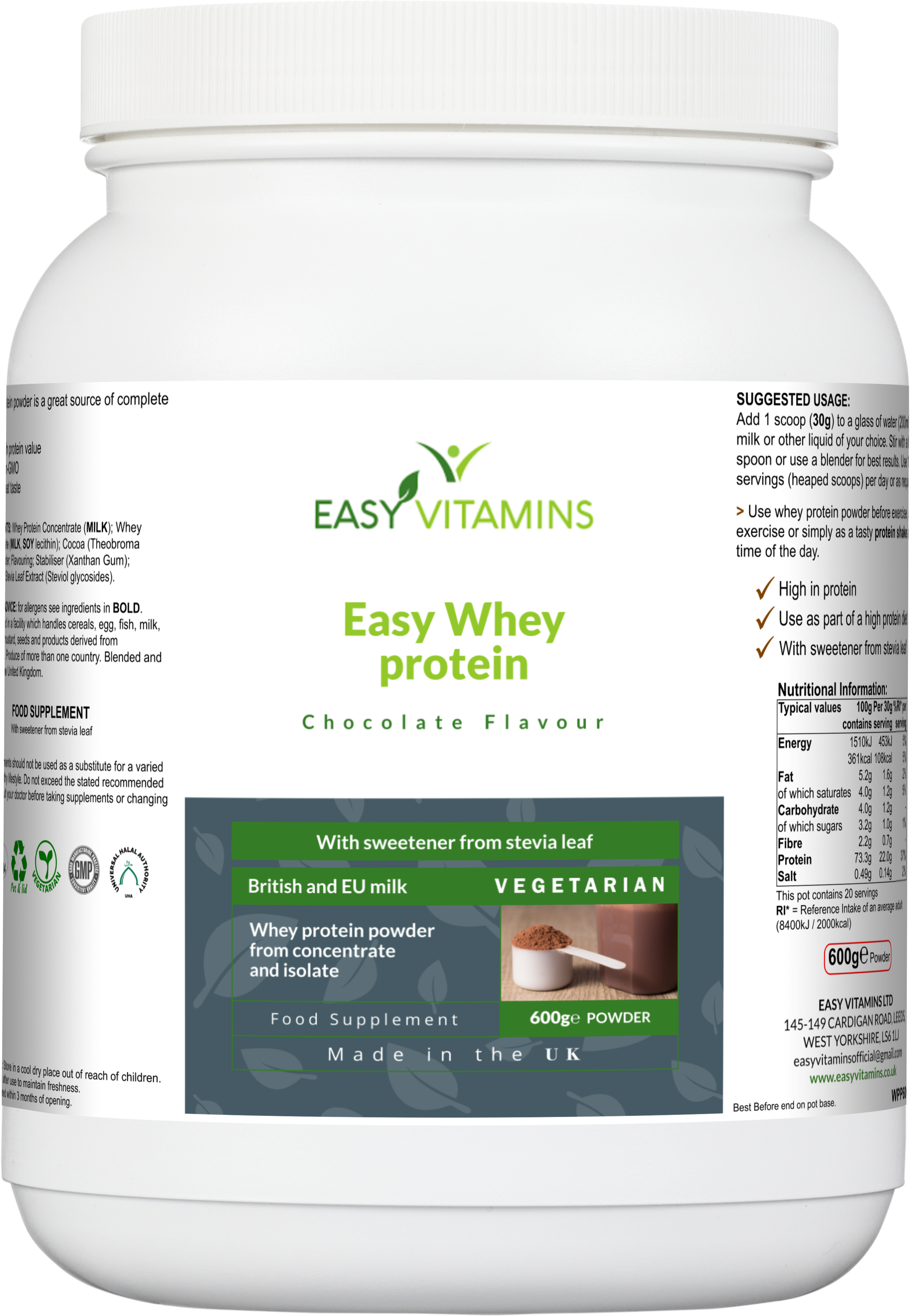 Easy Whey protein (chocolate)