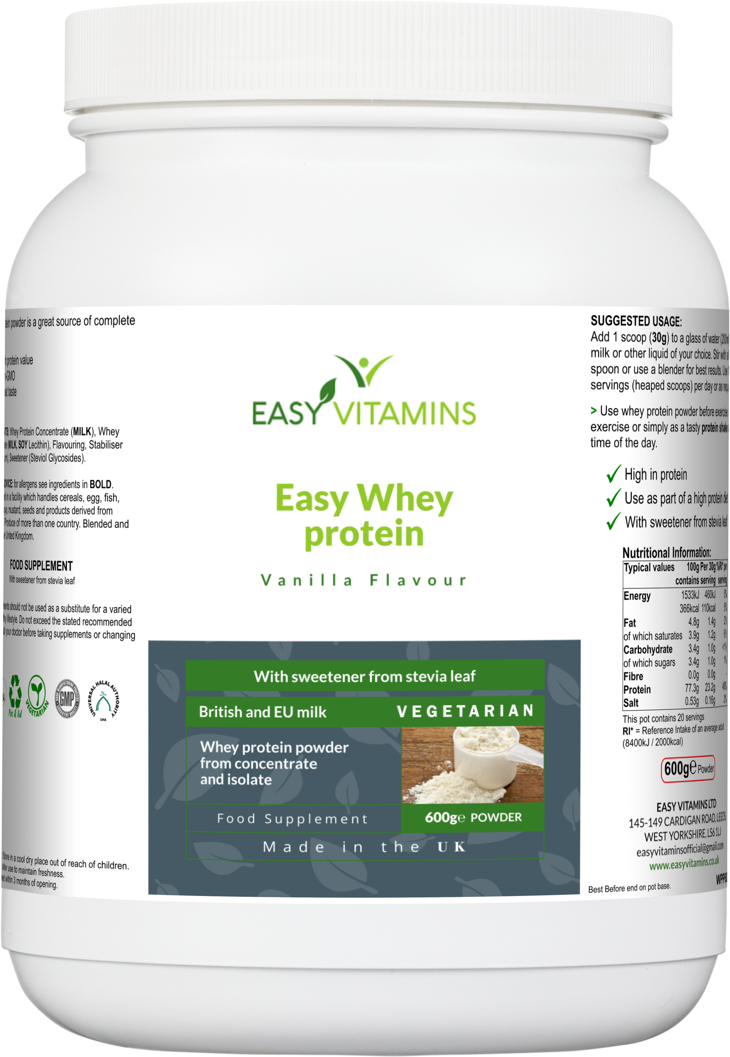 Easy Whey protein (vanilla)